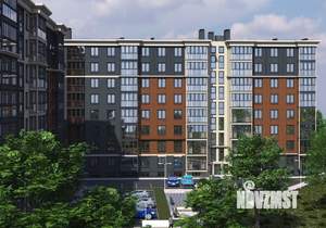 1-к квартира, строящийся дом, 41м2, 6/8 этаж