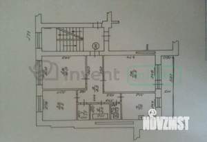 3-к квартира, вторичка, 60м2, 2/5 этаж