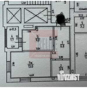 1-к квартира, вторичка, 33м2, 8/10 этаж