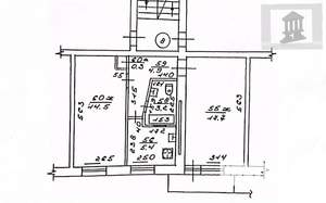 2-к квартира, вторичка, 46м2, 3/5 этаж