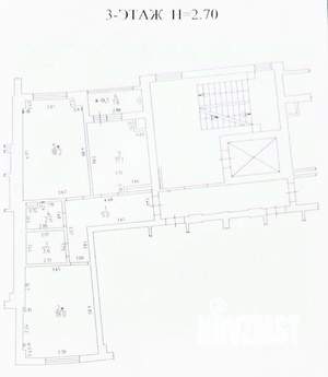 2-к квартира, вторичка, 64м2, 3/9 этаж
