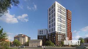 2-к квартира, строящийся дом, 59м2, 8/18 этаж