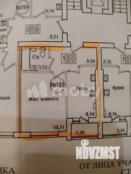 1-к квартира, вторичка, 33м2, 2/9 этаж