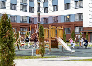 3-к квартира, сданный дом, 76м2, 1/9 этаж