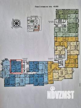 1-к квартира, вторичка, 57м2, 3/10 этаж