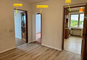 4-к квартира, вторичка, 65м2, 7/12 этаж