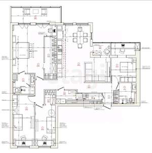 4-к квартира, вторичка, 165м2, 4/6 этаж