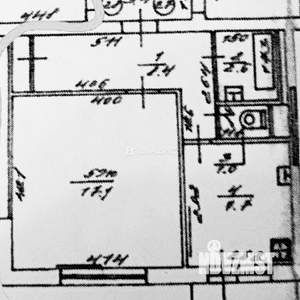 1-к квартира, вторичка, 38м2, 7/10 этаж