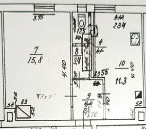 1-к квартира, вторичка, 34м2, 1/2 этаж