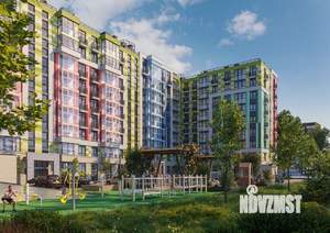 1-к квартира, строящийся дом, 37м2, 8/9 этаж