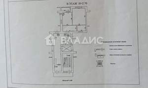 1-к квартира, вторичка, 42м2, 8/12 этаж