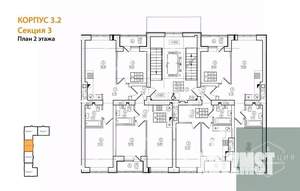 1-к квартира, вторичка, 36м2, 2/9 этаж