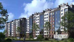2-к квартира, строящийся дом, 64м2, 5/9 этаж
