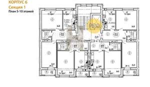 2-к квартира, вторичка, 55м2, 10/10 этаж