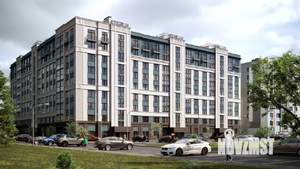 1-к квартира, строящийся дом, 57м2, 4/9 этаж