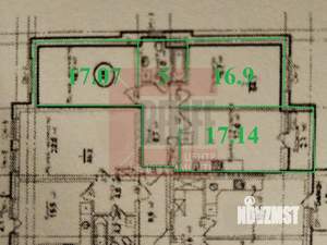 2-к квартира, вторичка, 64м2, 8/12 этаж