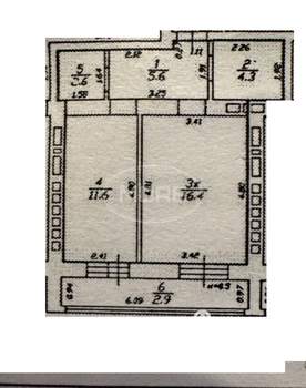 1-к квартира, вторичка, 41м2, 9/13 этаж
