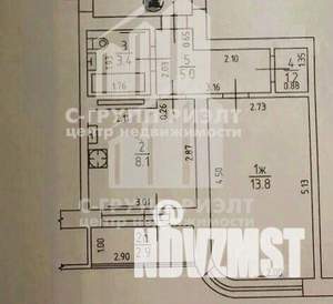 1-к квартира, вторичка, 32м2, 2/5 этаж