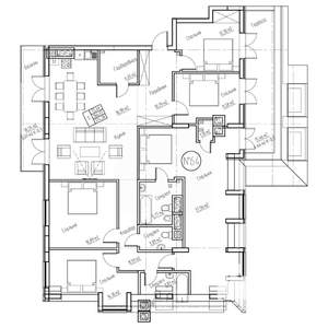 5-к квартира, вторичка, 199м2, 8/8 этаж