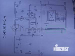 2-к квартира, вторичка, 71м2, 7/9 этаж
