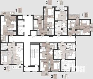 2-к квартира, вторичка, 38м2, 11/14 этаж
