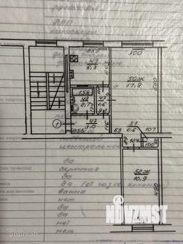 2-к квартира, вторичка, 44м2, 2/5 этаж
