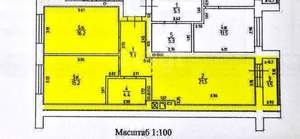 2-к квартира, вторичка, 64м2, 9/10 этаж