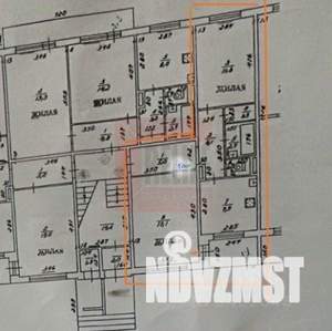 2-к квартира, вторичка, 53м2, 2/5 этаж