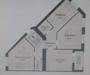 3-к квартира, вторичка, 92м2, 5/8 этаж