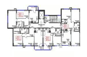 3-к квартира, строящийся дом, 75м2, 9/9 этаж