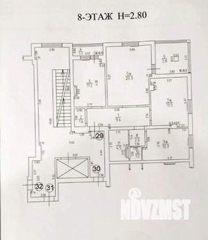 3-к квартира, вторичка, 74м2, 8/9 этаж