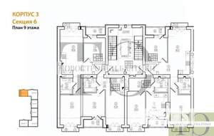 2-к квартира, вторичка, 56м2, 9/9 этаж