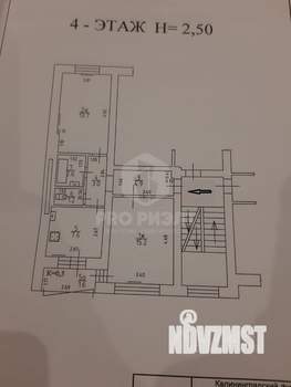2-к квартира, вторичка, 48м2, 4/5 этаж