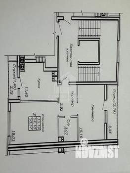 2-к квартира, вторичка, 63м2, 6/9 этаж