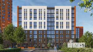 2-к квартира, строящийся дом, 55м2, 2/18 этаж