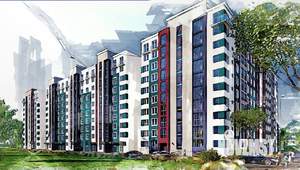 1-к квартира, строящийся дом, 33м2, 9/9 этаж