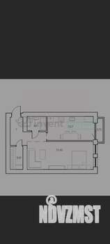 1-к квартира, вторичка, 48м2, 8/8 этаж