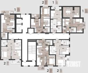 2-к квартира, вторичка, 41м2, 8/14 этаж