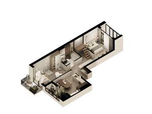 2-к квартира, вторичка, 92м2, 7/7 этаж