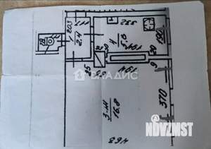 1-к квартира, вторичка, 26м2, 1/4 этаж