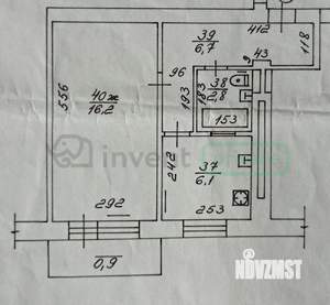 1-к квартира, вторичка, 32м2, 2/4 этаж