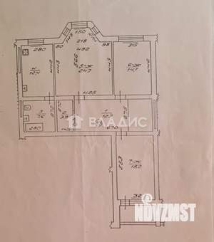 4-к квартира, вторичка, 175м2, 3/5 этаж