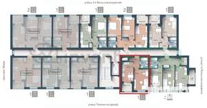 1-к квартира, сданный дом, 37м2, 2/4 этаж