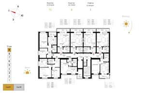 1-к квартира, вторичка, 34м2, 9/9 этаж