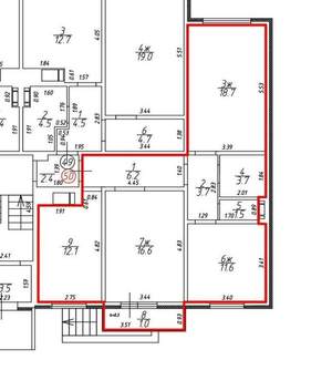 3-к квартира, вторичка, 74м2, 10/10 этаж