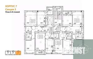 1-к квартира, вторичка, 30м2, 8/9 этаж