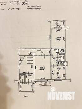 2-к квартира, вторичка, 51м2, 1/5 этаж