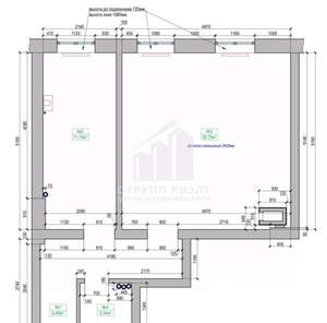 1-к квартира, вторичка, 44м2, 4/4 этаж