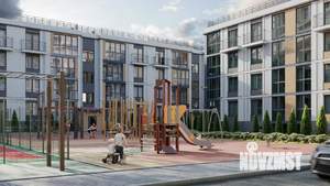 1-к квартира, строящийся дом, 36м2, 3/4 этаж