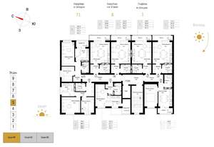 Студия квартира, вторичка, 30м2, 5/9 этаж